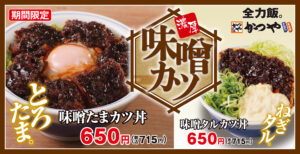 味噌カツ丼の写真